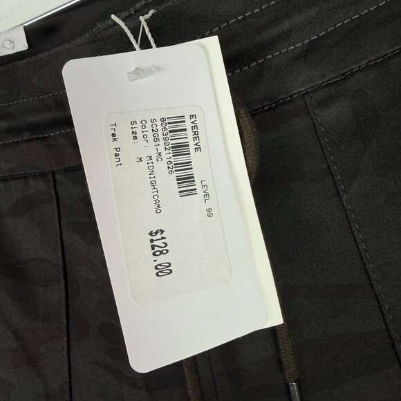 NWT Evereve Level 99 Midnight Camo Utility Jogger Pants Size Medium M $128 NEW - Picture 6 of 12